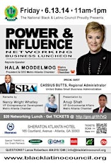 Power & Influence Business Networking Luncheon with Hala Moddelmog Pres.& CEO MAC primary image