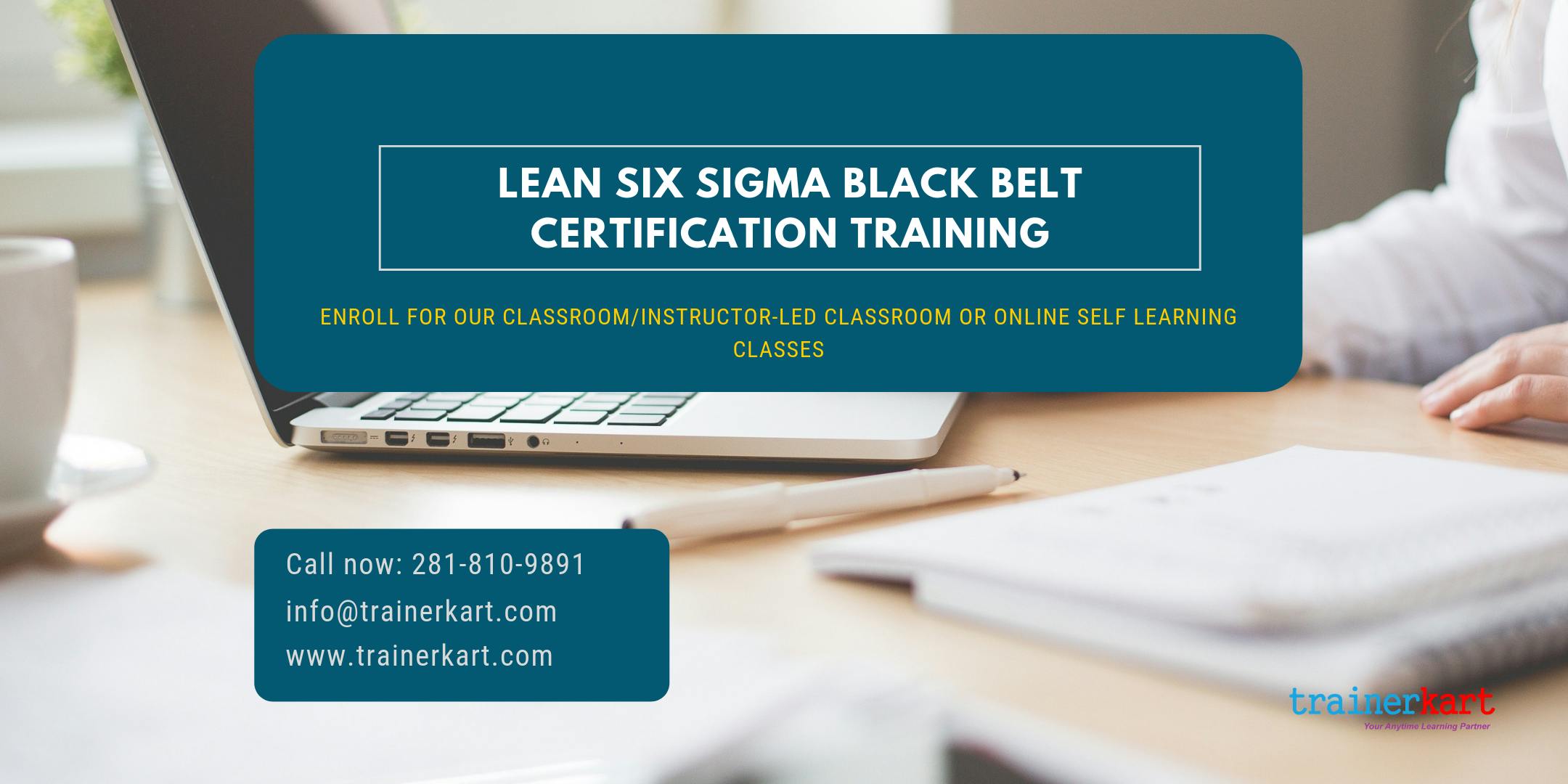  Lean Six Sigma Black Belt (LSSBB) Certification Training in Corvallis, OR