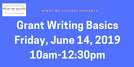 Grant Writing Basics Workshop primary image