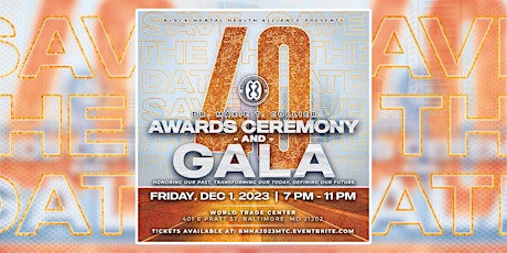 Dr. Maxie T. Collier Awards Ceremony & 40th Anniversary Gala primary image