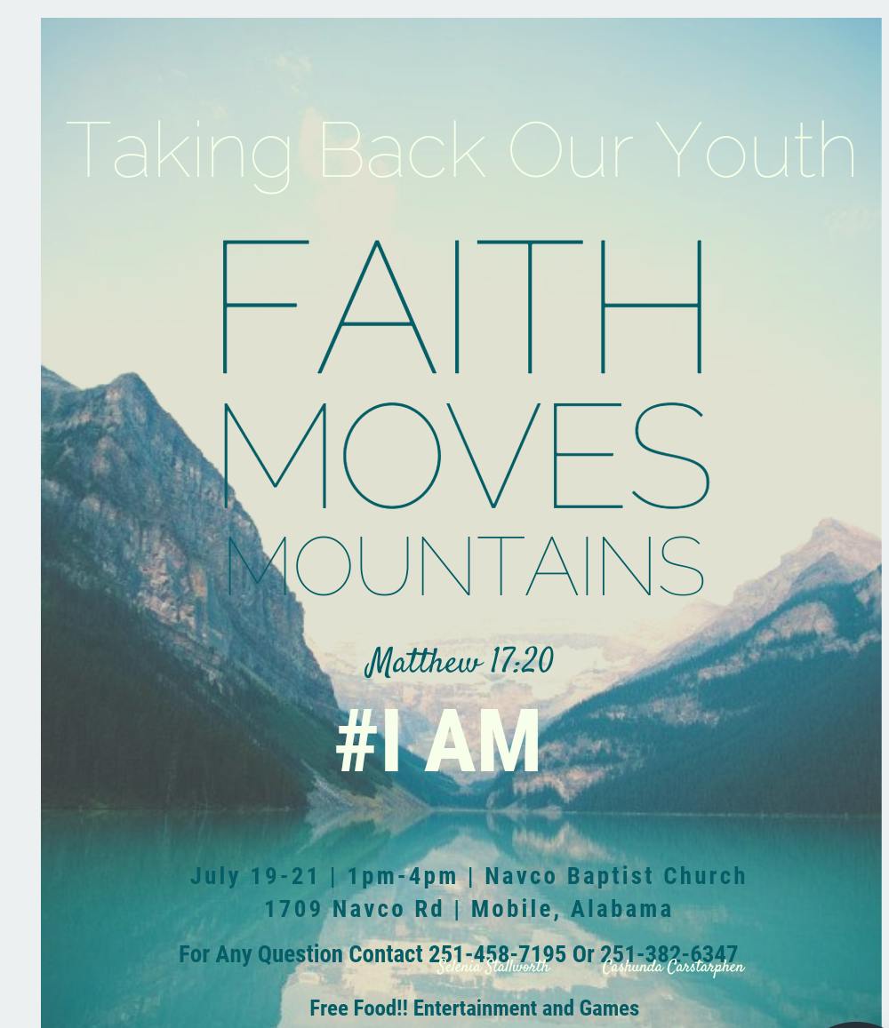 Taking Back Our Youth 2019 #IAM