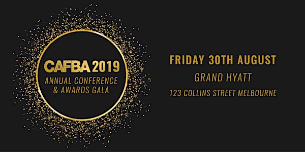 CAFBA 2019 Annual Conference & Awards Gala