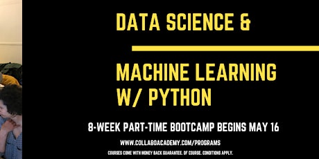 Free Data Science & Machine Learning Workshop (May 16th) primary image