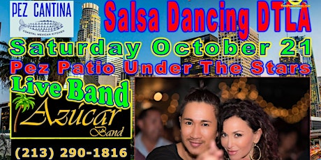 Hauptbild für Salsa Dancing in DTLA with Live Band Azucar