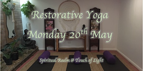 Restorative Yoga - East Maitland - Monday 20th May 2019 primary image