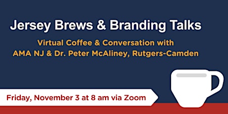 Primaire afbeelding van Jersey Brews & Branding Talks -  Coffee