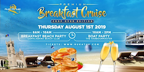 Ruk-A-Tuk Premium Breakfast Cruise (Crop Over Edition) 2019 primary image