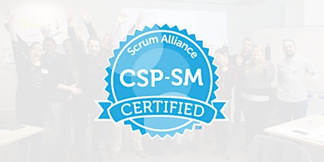 Image principale de Certified Scrum Professional-ScrumMaster (CSP-SM) April 2024