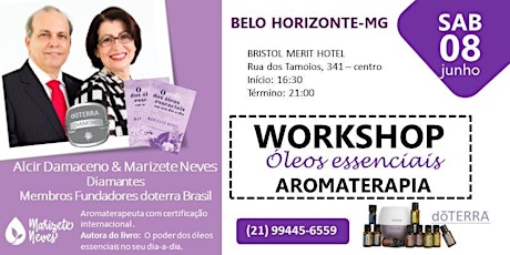 Imagem principal do evento Workshop Aromaterapia- BELO HORIZONTE-MG