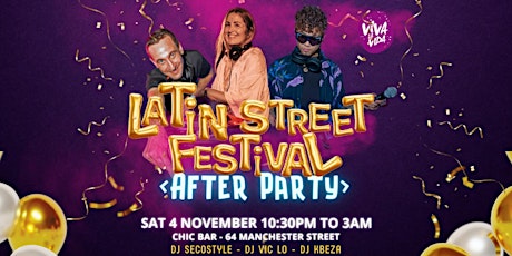 Latin Street Festival After Party primary image