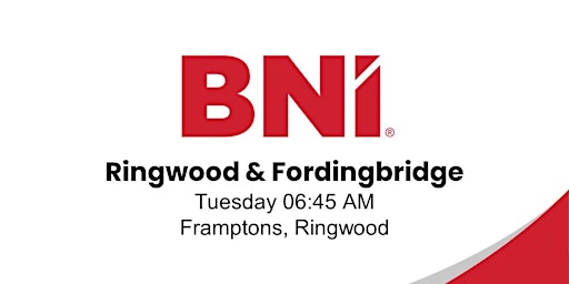 Primaire afbeelding van BNI Ringwood & Fordingbridge  - A Leading Business Networking Event
