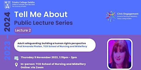 Tell Me About Public Lecture Series 2023-24: Lecture 2 primary image