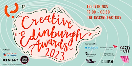 Image principale de Creative Edinburgh Awards Ceremony 2023!