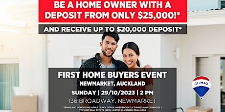 2023.10.29 First Home Buyers Event Newmarket primary image
