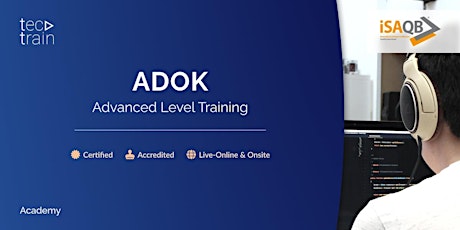 iSAQB ADOK-Architekturdokumentation Training 14-15 Nov 2024 / Live-Online