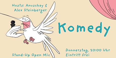 Hauptbild für Stand-Up Comedy Show - Kolibri Komedy 