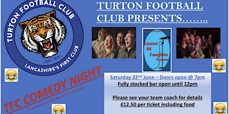 Turton FC Comedy Night primary image