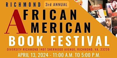 Imagem principal do evento Richmond African American Book Festival