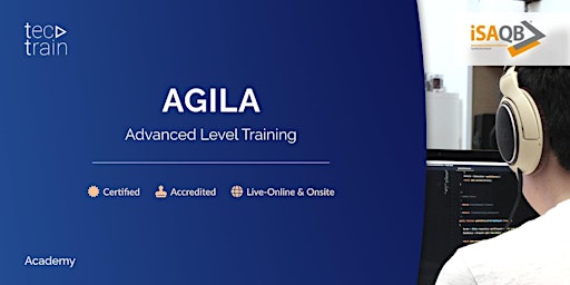 iSAQB AGILA-Agile Software Architecture Training 25-27 Sep 2024/Live-Online primary image