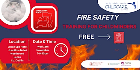 Fire Safety Training  for Childminders primary image