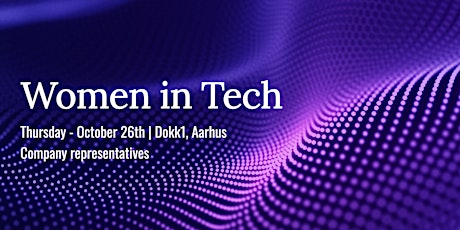 Imagem principal do evento Women in Tech (COMPANY REPS)