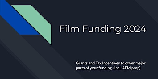 Primaire afbeelding van Film Grants (up to $200,000 plus 54 % of your budget; incl. Cannes-prep)