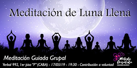 Imagen principal de Meditación Grupal de Luna Llena Mayo