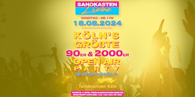 Sandkastenliebe - 90er & 2000er Open Air • 18.08