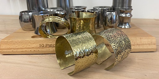 Primaire afbeelding van Brass cuff bracelet workshop
