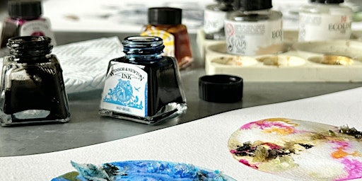 Imagem principal do evento Watercolour Mark Making with Amy Pearson