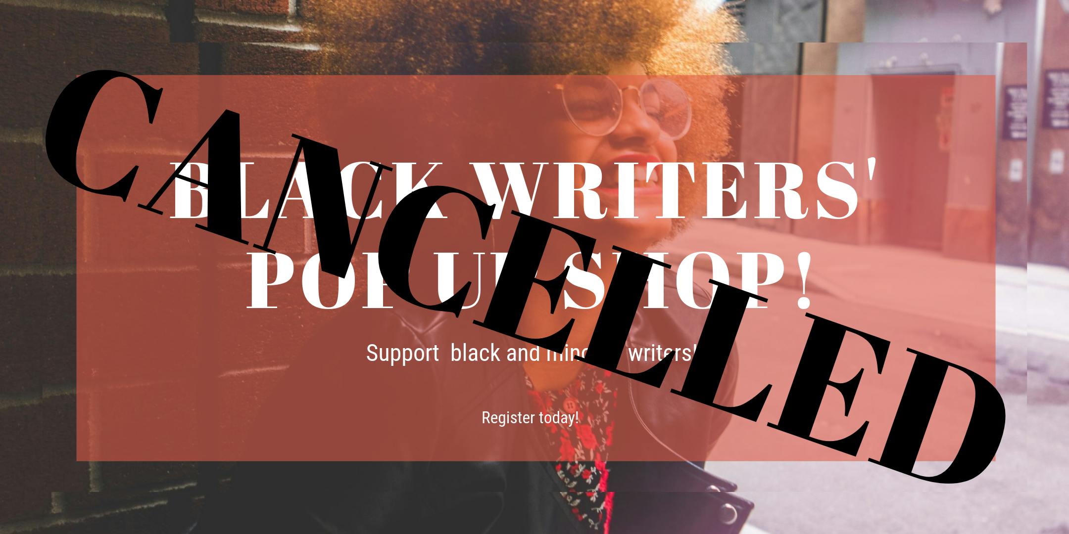 Black Writers' Pop Up Shop! 