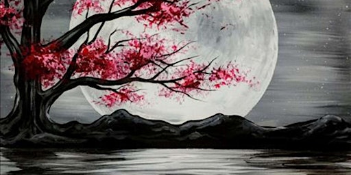 Hauptbild für Sakura Moonlight - Paint and Sip by Classpop!™