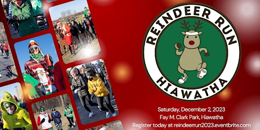 Imagem principal do evento Hiawatha Reindeer Run 2024