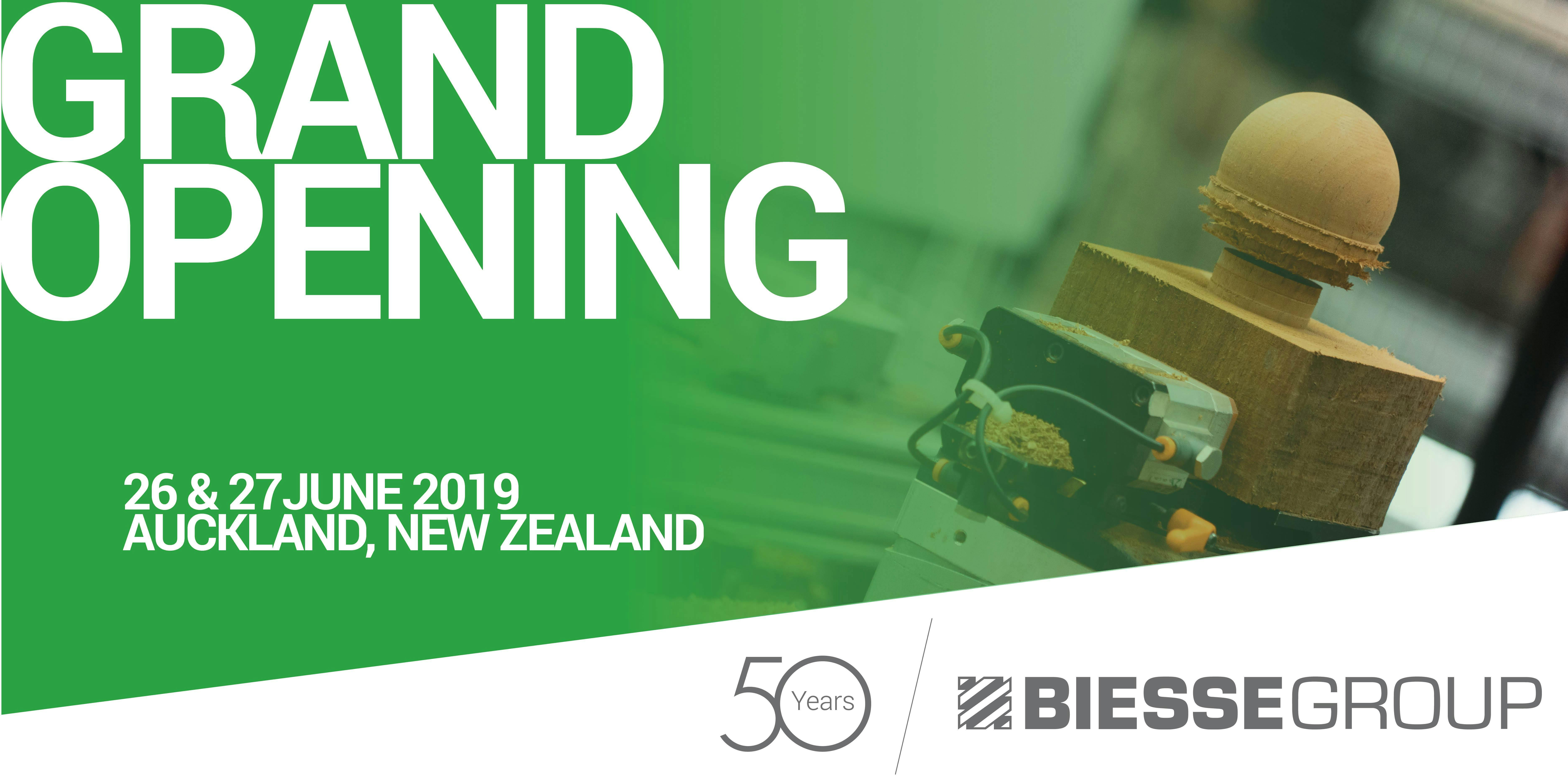 Biesse Auckland Campus Grand Opening