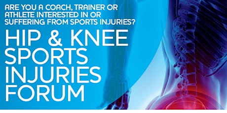 Hip and Knee Sports Injuries Forum primary image