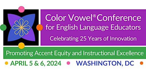 Imagem principal do evento Color Vowel Conference for English Language Educators