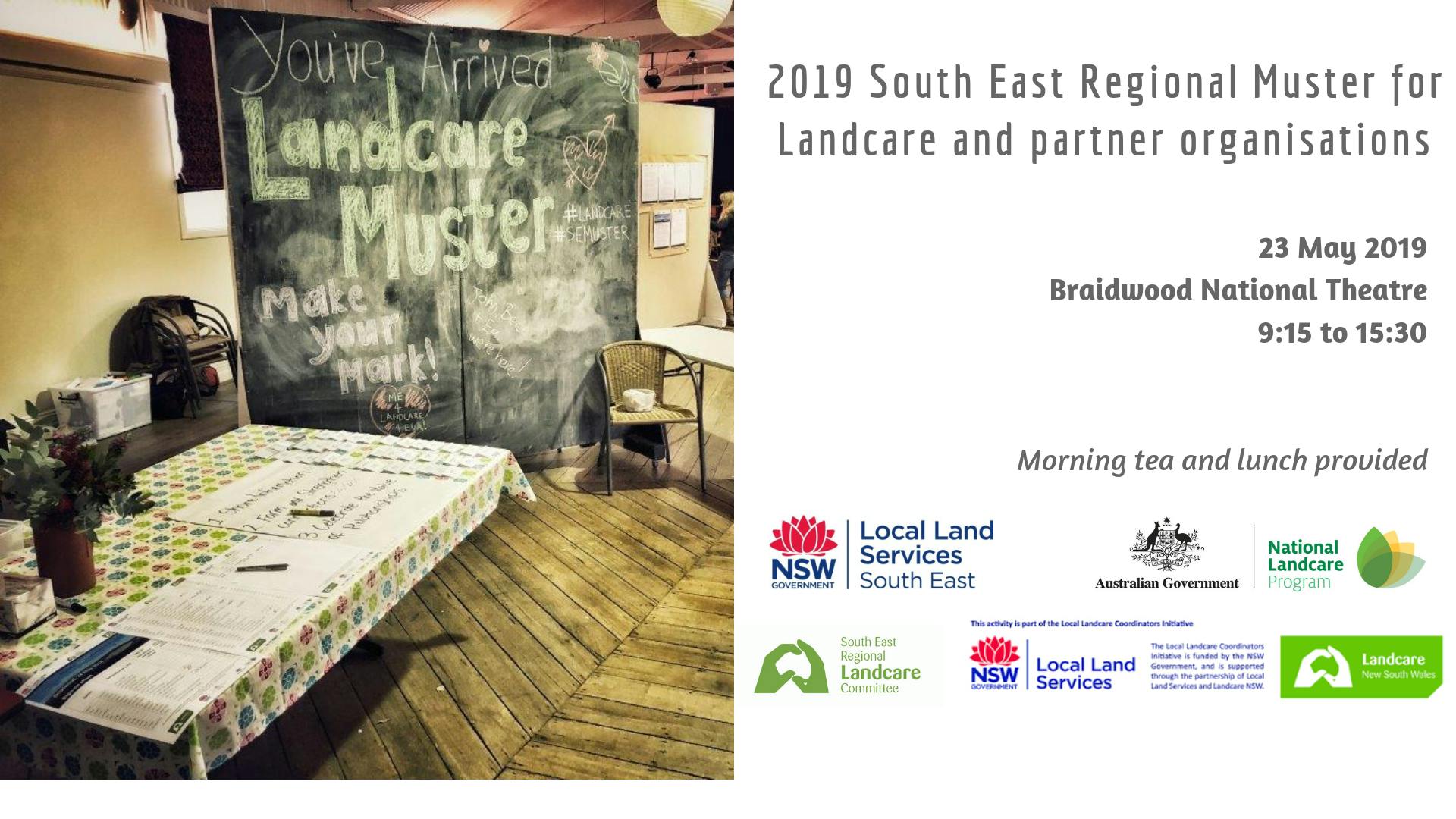2019 Muster for Landcare in the South East