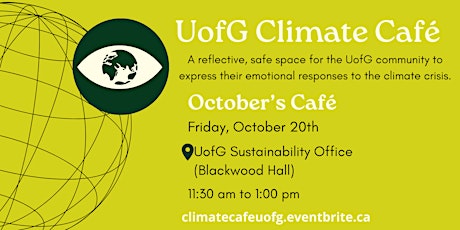 UofG Climate Café  - October primary image