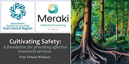 Cultivating Safety for More Effective Service Delivery -FREE WEBINAR primary image