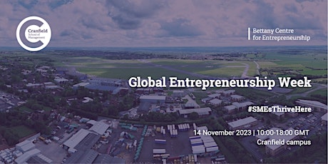 Primaire afbeelding van Global Entrepreneurship Week #SMEsThriveHere