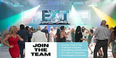 What Does an EXIT REALTOR Do?! Come. Ask ?s. Start Your New Career. primary image