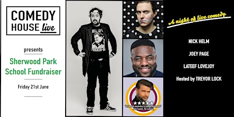 Hauptbild für Comedy House Live Fundraiser : Nick Helm and more!