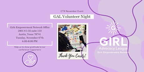Hauptbild für CTX GAL Volunteer Night