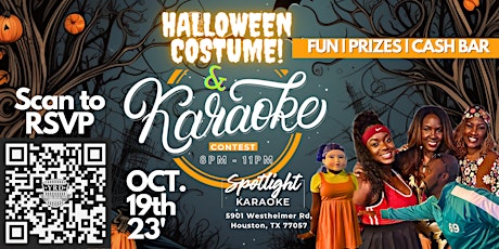YRD Houston Halloween Costume & Karaoke Contest (Late Registration) primary image