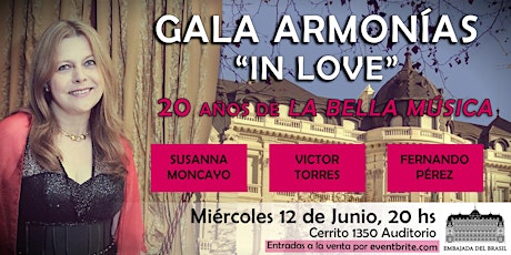 Imagen principal de Gala Armonías "in love". Celebrando 20 Años de La Bella Música