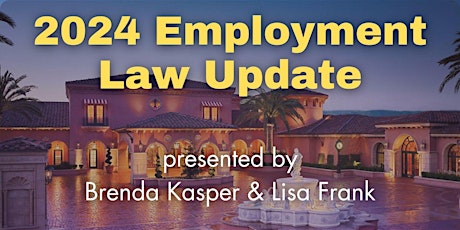 2024 Employment Law Update primary image