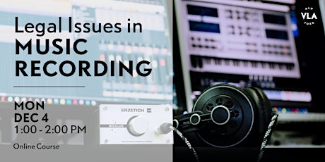 Legal Issues in Music Recording primary image