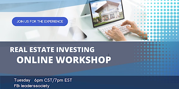 Real Estate Investing Online Workshop-Utah