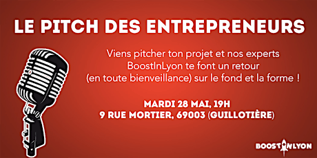 Image principale de Le Pitch Des Entrepreneurs