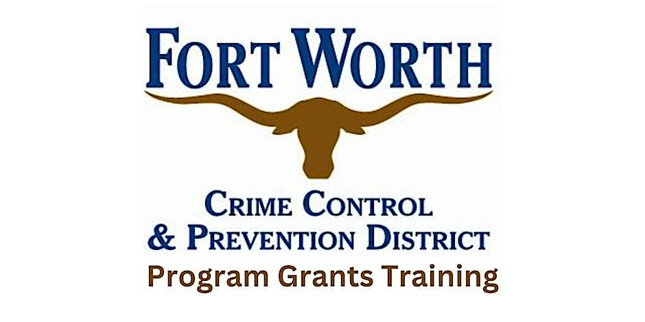 CCPD Program Grants Training